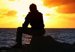 Image result for Person Silhouette Sunset