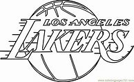 Image result for Las Angeles Lakers Coloring Pages