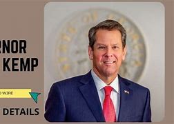 Image result for Brian Kemp signs bail fund restrictions