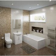 Image result for White Bathroom Suites