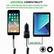 Image result for Cell Phone Car Charger Adapters Blue