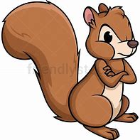 Image result for Angry Squirrel Cartoon
