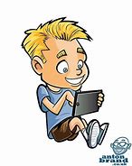 Image result for Watching iPad Cartoon