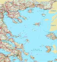Image result for North Aegean Sea Map