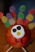 Image result for Apple Gumdrops Turkey Craft