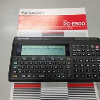 Image result for Sharp Pc-E500