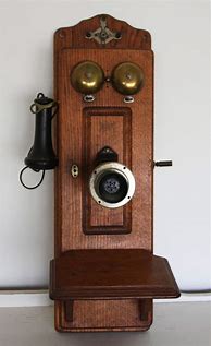 Image result for Vintage Car Wall Phone Wih Base