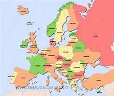 Image result for Europe Map Print