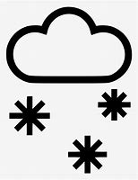Image result for Snow Weather Symbol