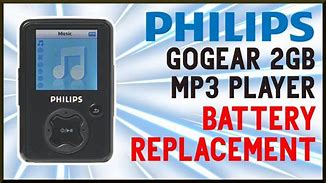 Image result for Philips GoGear MP3 Player Battery