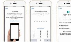 Image result for iPhone 7 Setup Screens