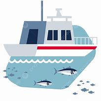 Image result for Charter Fishing Boat Cartoon