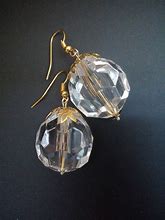 Image result for Chunky Crystal Earrings
