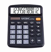 Image result for Calculator Compact Electronic 12-Digit Cap
