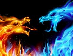Image result for Fire Ice Dragon Wallpaper