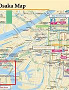 Image result for Large Osaka Map