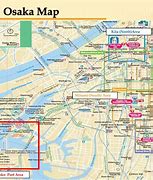 Image result for Osaka City Map