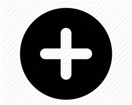 Image result for Black Plus Icon.png