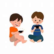 Image result for Play Mobile Phone Cartoon
