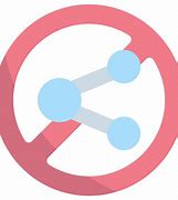 Image result for Do Not Share Icon