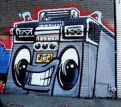 Image result for Boombox Graffiti Art