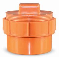 Image result for PVC Cleanout Orange