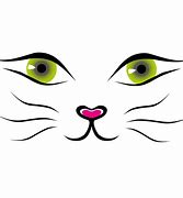 Image result for Cat Face Free