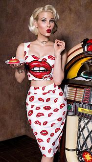 Image result for 60s Pin Up Fashion
