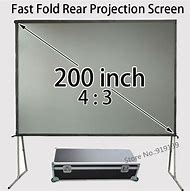 Image result for 200 Inch Portable Rear Projection Screen