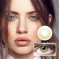 Image result for Clear Colored Contact Lenses