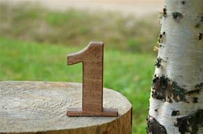Image result for Pics of Wooden Numbers