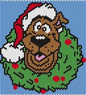 Image result for Scooby Doo Christmas Pattern