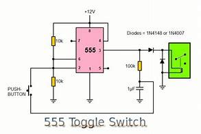 Image result for Toggle Switch Circuit