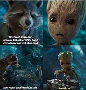 Image result for Baby Groot Guardians of the Galaxy Meme
