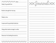 Image result for Gratitude Writing Activity