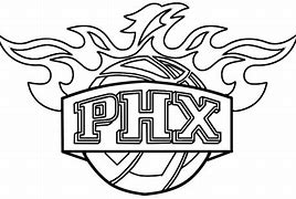 Image result for Phoenix Suns Logo Coloring Page