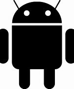 Image result for Android Logo Clip Art Black and White