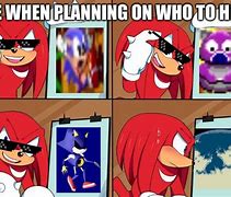 Image result for Knuckles Meme Sonic Adventure Sad