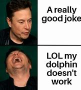 Image result for Elon Musk Dolphin Meme