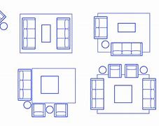 Image result for Medium Square Living Room Layout
