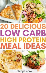 Image result for Low Carb High Protein Recipes