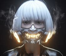 Image result for Cyberpunk Oni Mask
