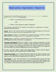 Image result for Employee Contract Forms