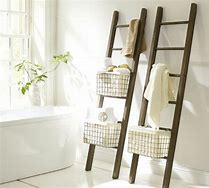 Image result for Ladder Style Towel Rack