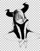 Image result for Anime Devil Black and White