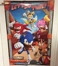 Image result for Sonic Boom Poster