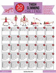 Image result for 30 Day Leg Challenge Calendar