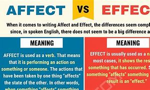 Image result for Difference Between Impact and Effect