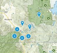 Image result for Ashland Oregon Trail Map