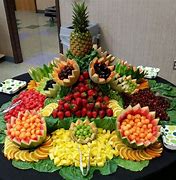 Image result for Decorative Fruit Platter Arrangements